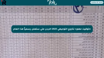 «توقيت مهم» نتائج التوجيهي 2025 الأردن متى ستعلن رسمياً هذا العام